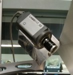 Caméra sur pièce usinée